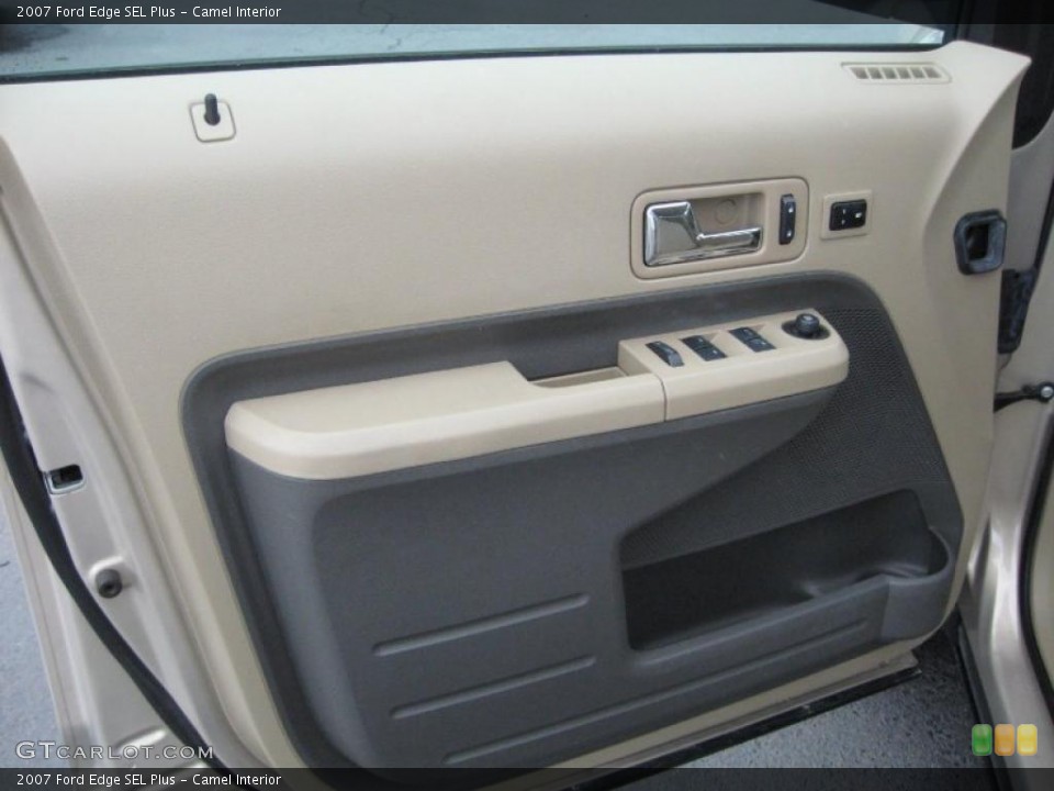 Camel Interior Door Panel for the 2007 Ford Edge SEL Plus #40702057