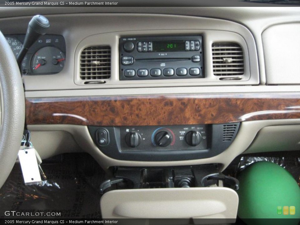 Medium Parchment Interior Controls for the 2005 Mercury Grand Marquis GS #40702921
