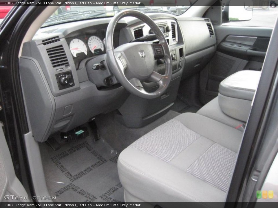 Medium Slate Gray 2007 Dodge Ram 2500 Interiors