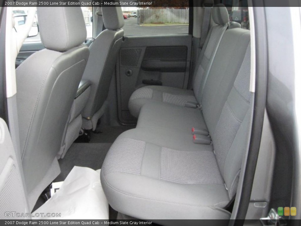 Medium Slate Gray Interior Photo for the 2007 Dodge Ram 2500 Lone Star Edition Quad Cab #40703257