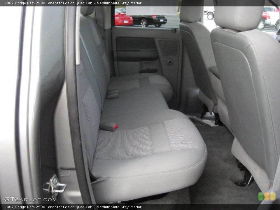 Medium Slate Gray Interior Photo for the 2007 Dodge Ram 2500 Lone Star Edition Quad Cab #40703269