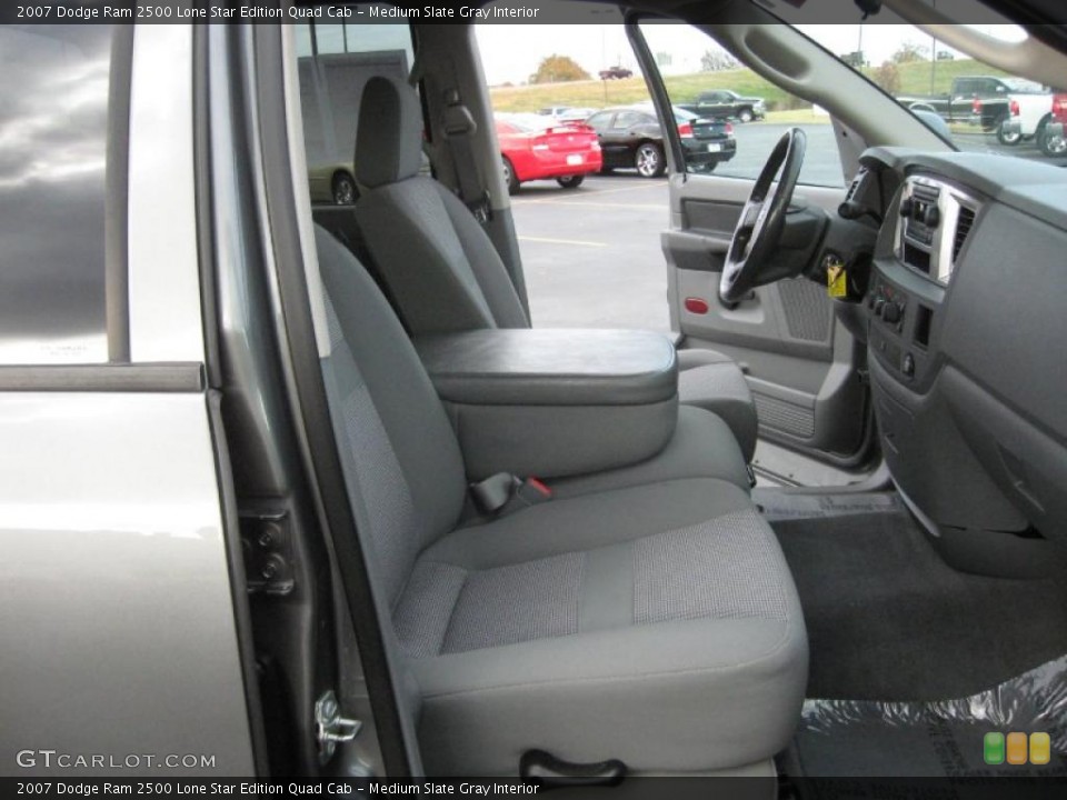 Medium Slate Gray Interior Photo for the 2007 Dodge Ram 2500 Lone Star Edition Quad Cab #40703281