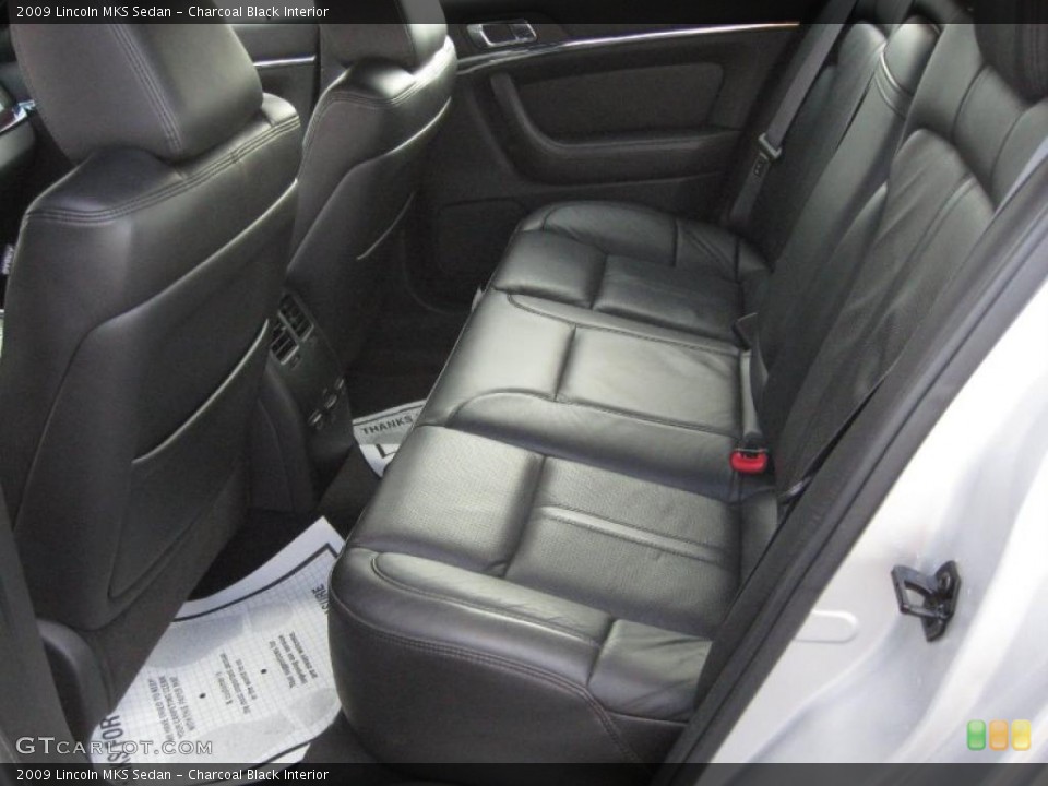 Charcoal Black Interior Photo for the 2009 Lincoln MKS Sedan #40704305
