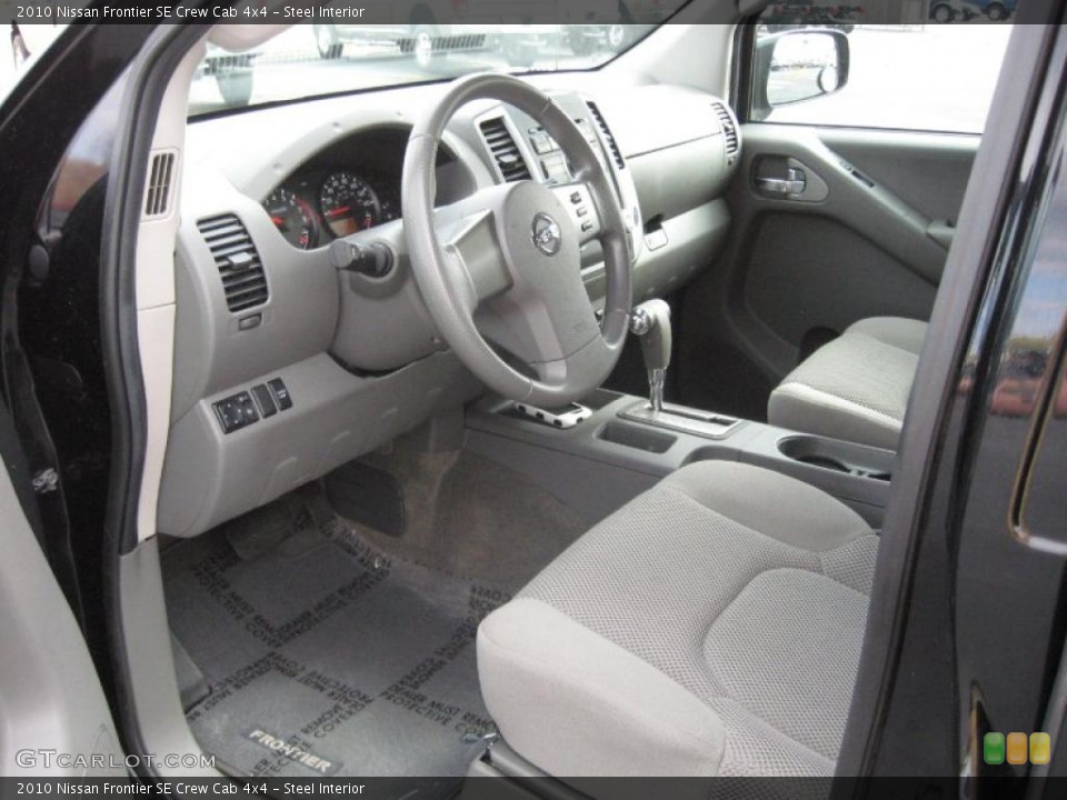 Steel Interior Prime Interior for the 2010 Nissan Frontier SE Crew Cab 4x4 #40704533
