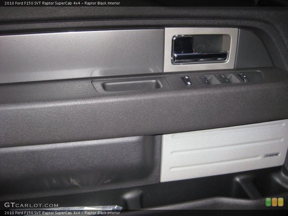 Raptor Black Interior Door Panel for the 2010 Ford F150 SVT Raptor SuperCab 4x4 #40705045