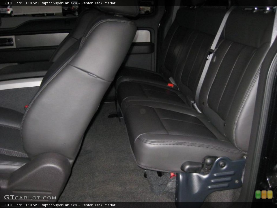 Raptor Black Interior Photo for the 2010 Ford F150 SVT Raptor SuperCab 4x4 #40705061