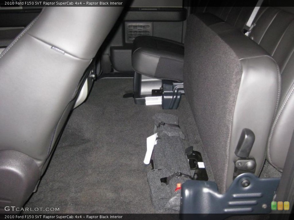 Raptor Black Interior Photo for the 2010 Ford F150 SVT Raptor SuperCab 4x4 #40705077
