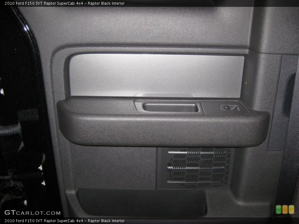 Raptor Black Interior Door Panel for the 2010 Ford F150 SVT Raptor SuperCab 4x4 #40705109