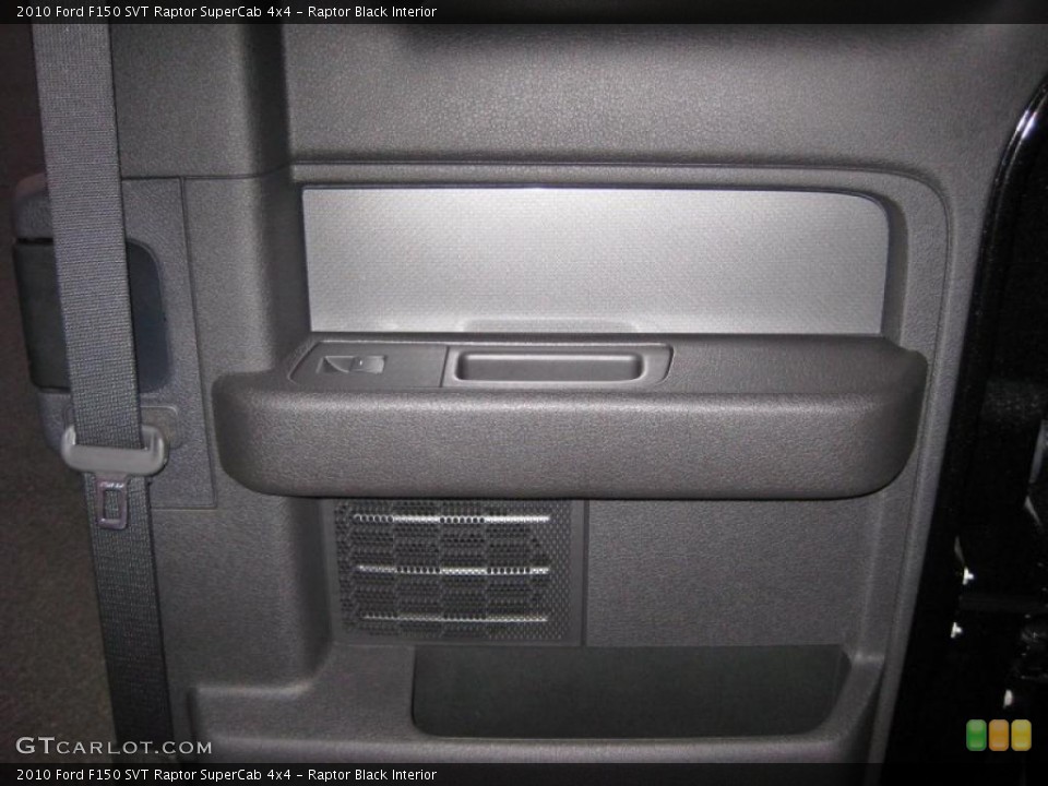 Raptor Black Interior Door Panel for the 2010 Ford F150 SVT Raptor SuperCab 4x4 #40705181