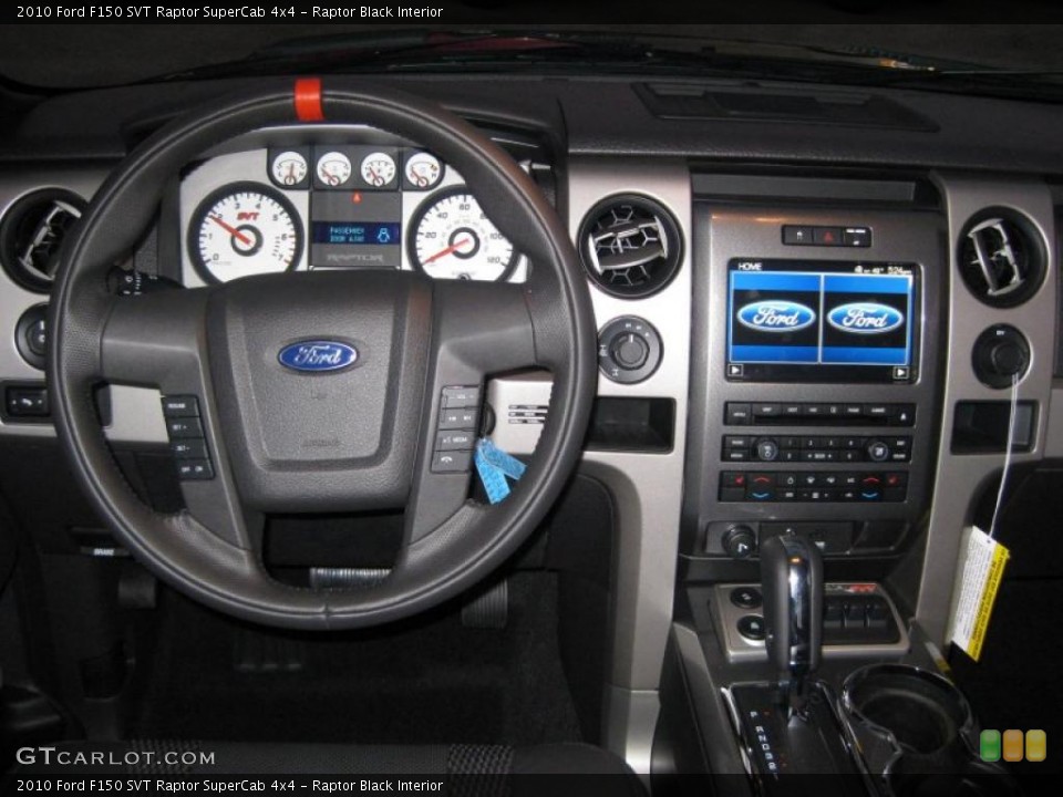 Raptor Black Interior Dashboard for the 2010 Ford F150 SVT Raptor SuperCab 4x4 #40705197