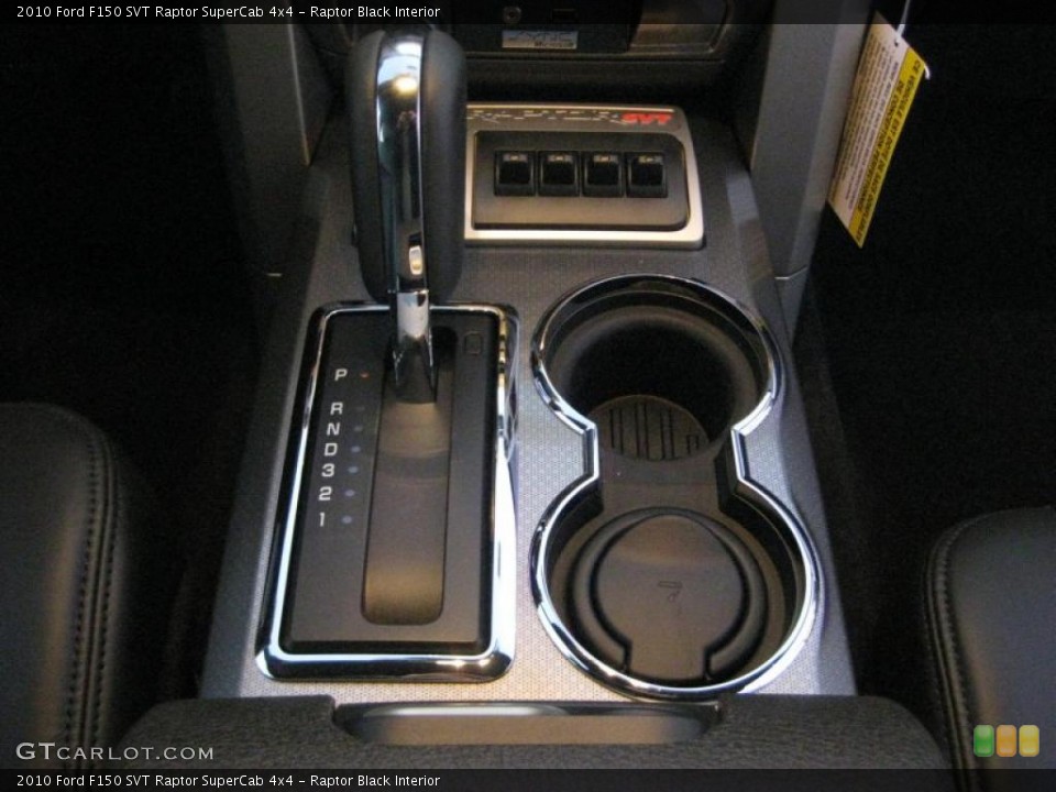 Raptor Black Interior Transmission for the 2010 Ford F150 SVT Raptor SuperCab 4x4 #40705243