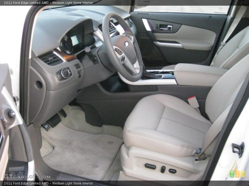 Medium Light Stone Interior Photo for the 2011 Ford Edge Limited AWD #40705845