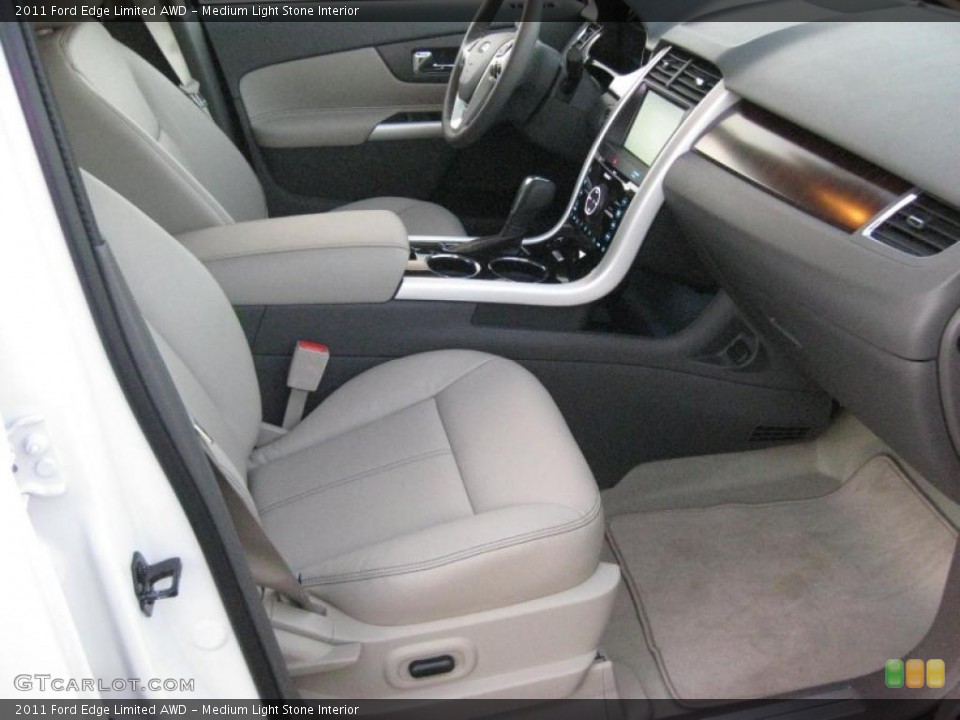 Medium Light Stone Interior Dashboard for the 2011 Ford Edge Limited AWD #40705929