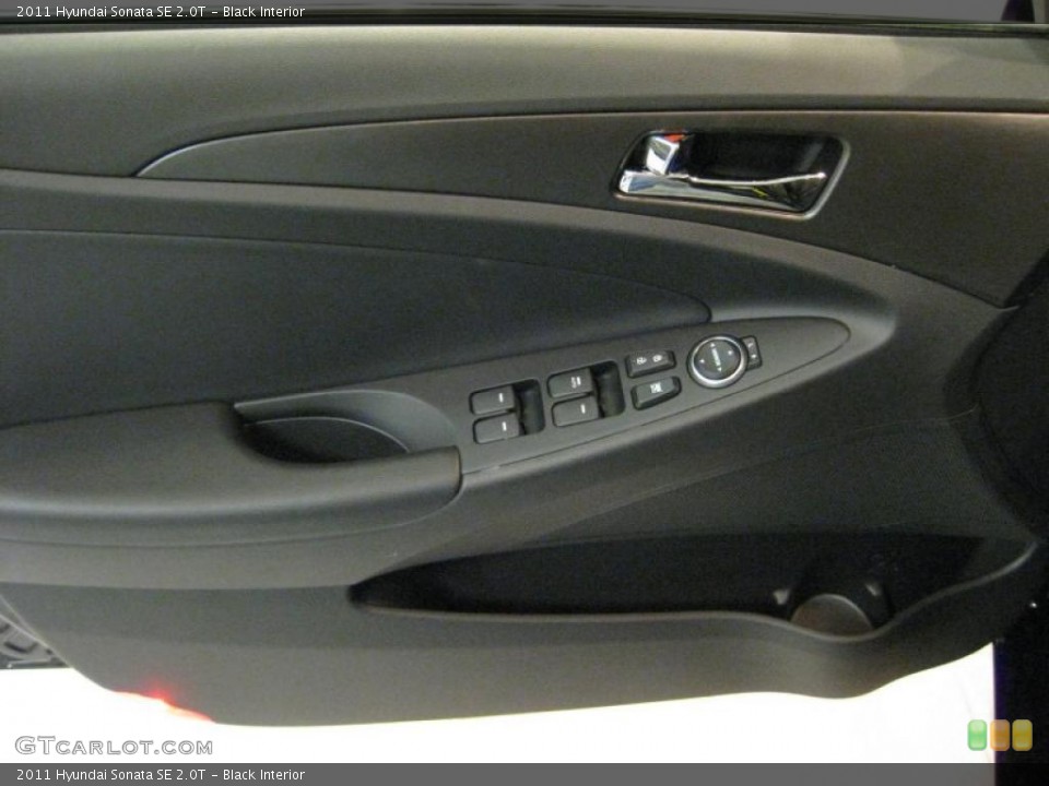 Black Interior Door Panel for the 2011 Hyundai Sonata SE 2.0T #40707045