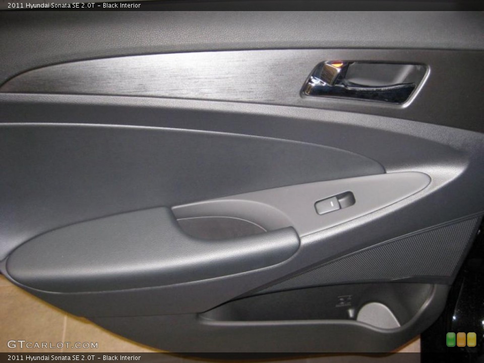 Black Interior Door Panel for the 2011 Hyundai Sonata SE 2.0T #40707093