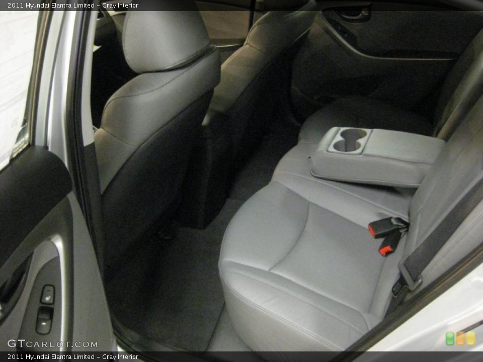 Gray Interior Photo for the 2011 Hyundai Elantra Limited #40707921