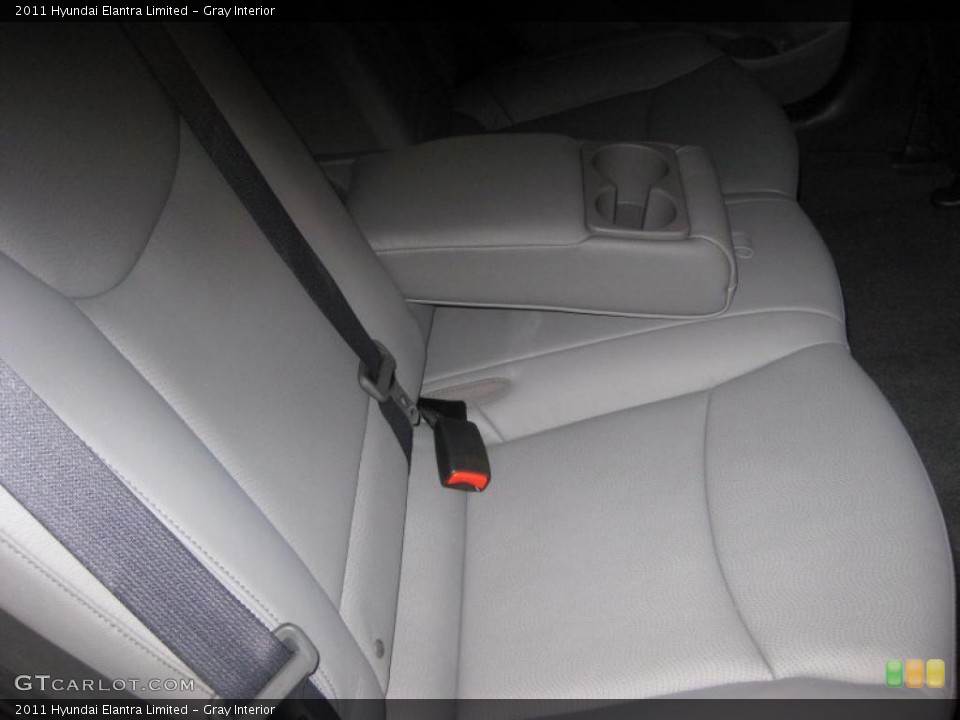 Gray Interior Photo for the 2011 Hyundai Elantra Limited #40708025