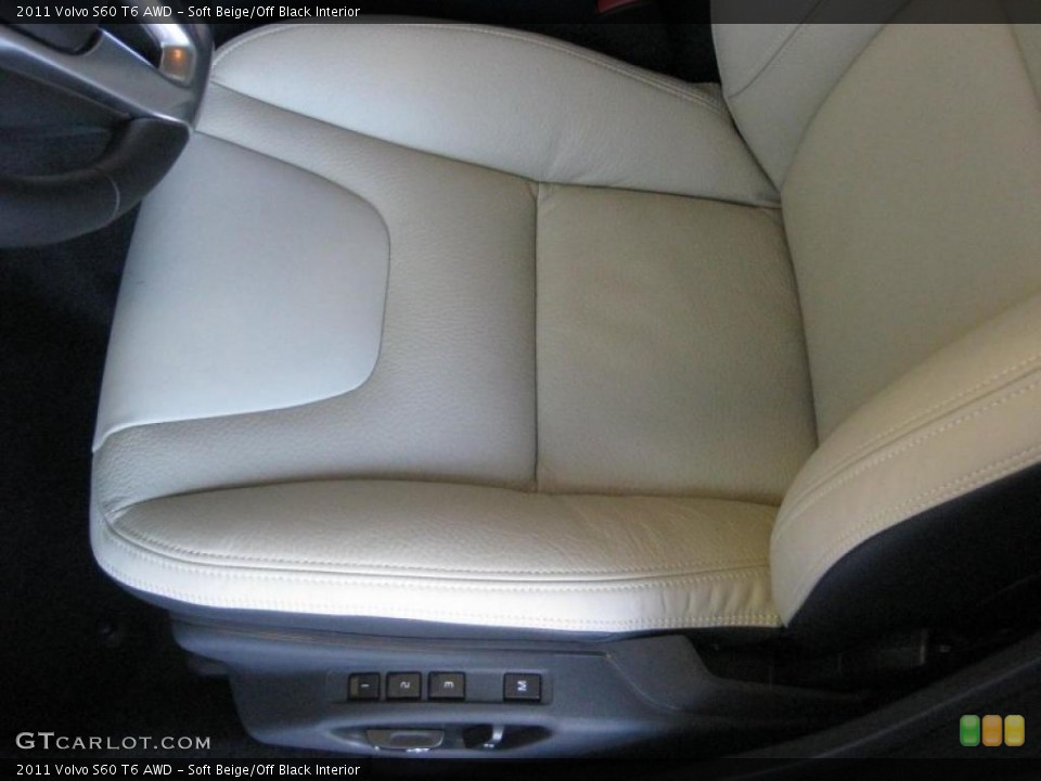 Soft Beige/Off Black Interior Photo for the 2011 Volvo S60 T6 AWD #40708701