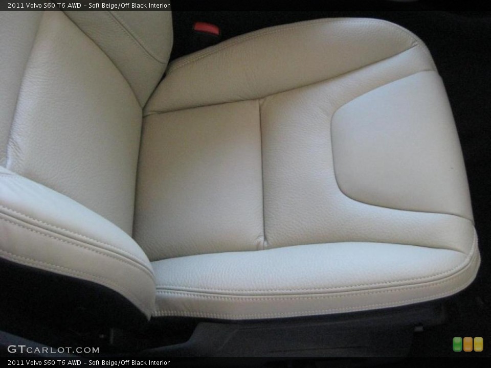 Soft Beige/Off Black Interior Photo for the 2011 Volvo S60 T6 AWD #40708773