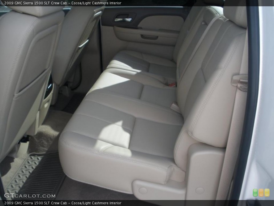 Cocoa/Light Cashmere Interior Photo for the 2009 GMC Sierra 1500 SLT Crew Cab #40709249