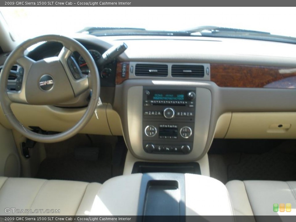 Cocoa/Light Cashmere Interior Prime Interior for the 2009 GMC Sierra 1500 SLT Crew Cab #40709317