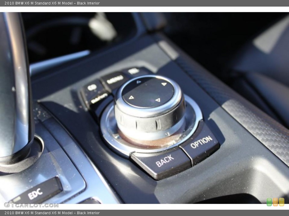 Black Interior Controls for the 2010 BMW X6 M  #40716082