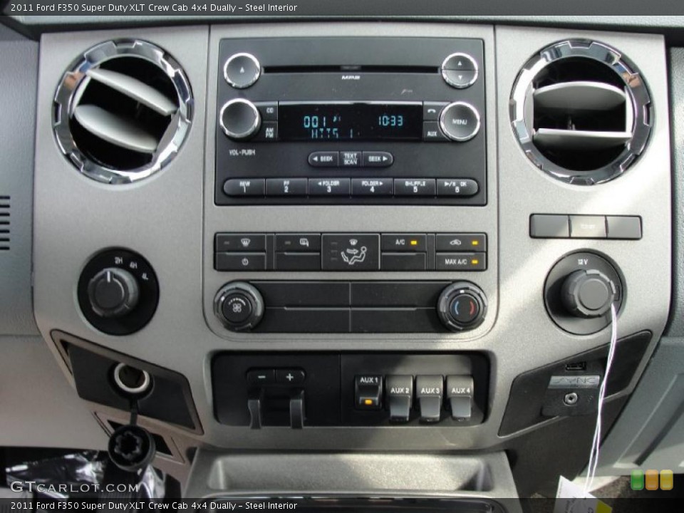 Steel Interior Controls for the 2011 Ford F350 Super Duty XLT Crew Cab 4x4 Dually #40716090