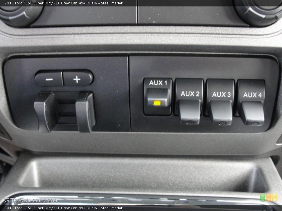 Steel Interior Controls for the 2011 Ford F350 Super Duty XLT Crew Cab 4x4 Dually #40716170