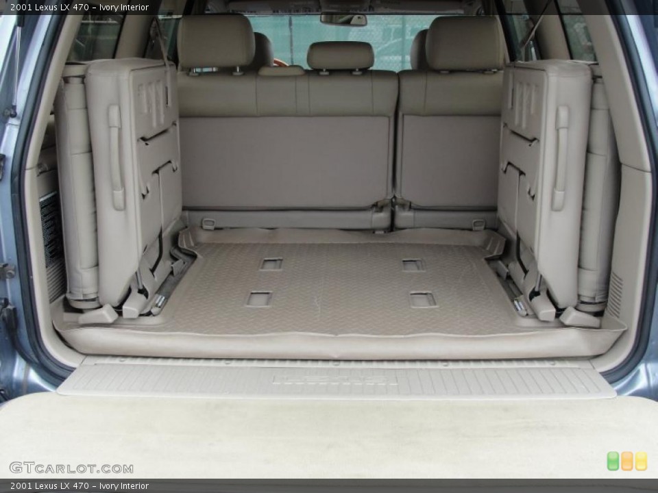 Ivory Interior Trunk for the 2001 Lexus LX 470 #40717318