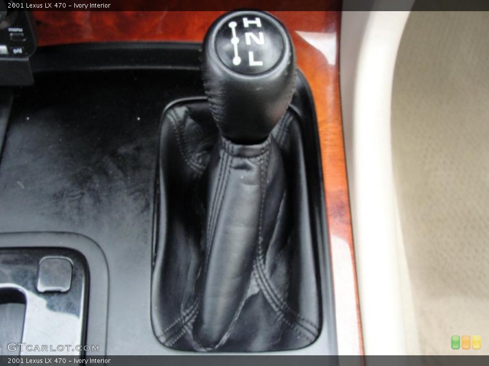 Ivory Interior Controls for the 2001 Lexus LX 470 #40717578
