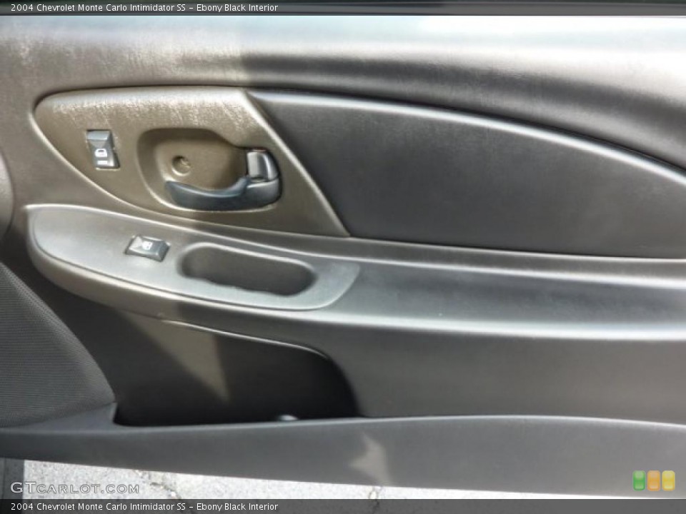 Ebony Black Interior Door Panel for the 2004 Chevrolet Monte Carlo Intimidator SS #40718498