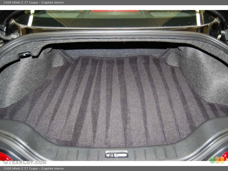 Graphite Interior Trunk for the 2008 Infiniti G 37 Coupe #40720138