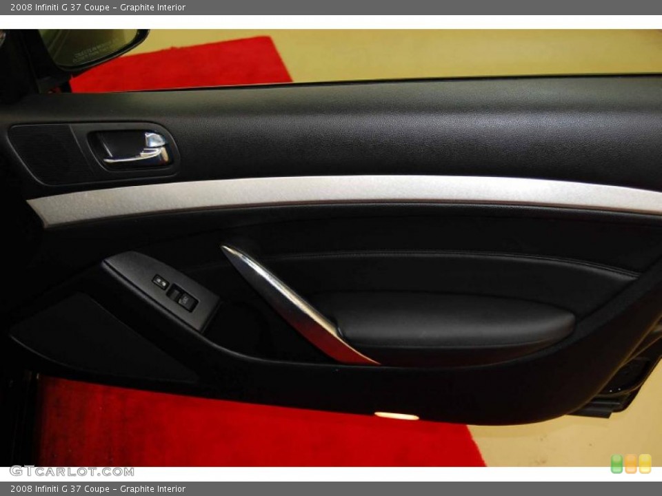 Graphite Interior Door Panel for the 2008 Infiniti G 37 Coupe #40720154