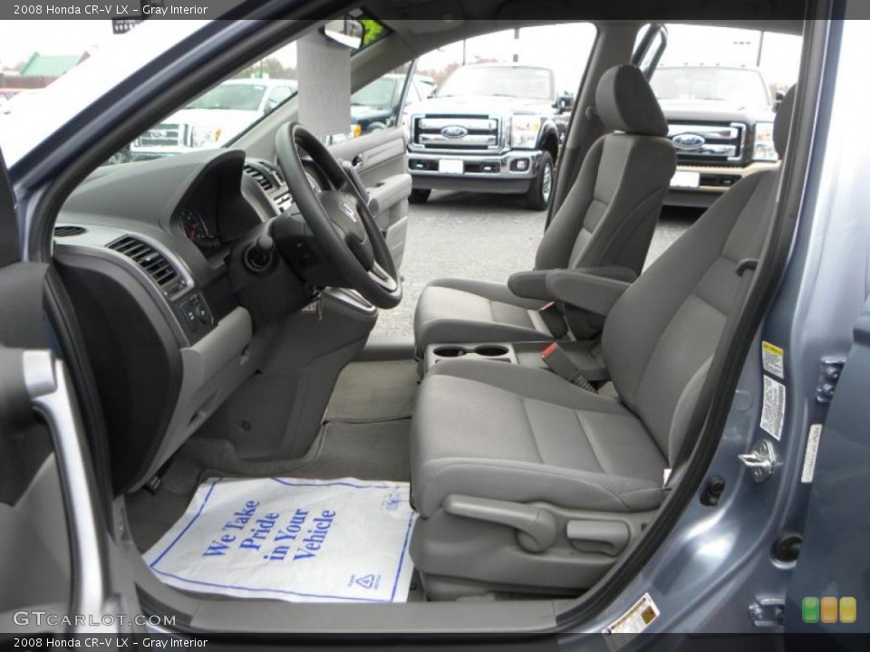 Gray Interior Photo for the 2008 Honda CR-V LX #40721358