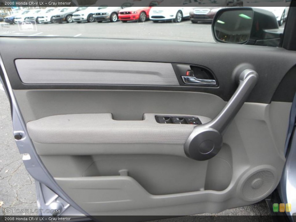 Gray Interior Door Panel for the 2008 Honda CR-V LX #40721440