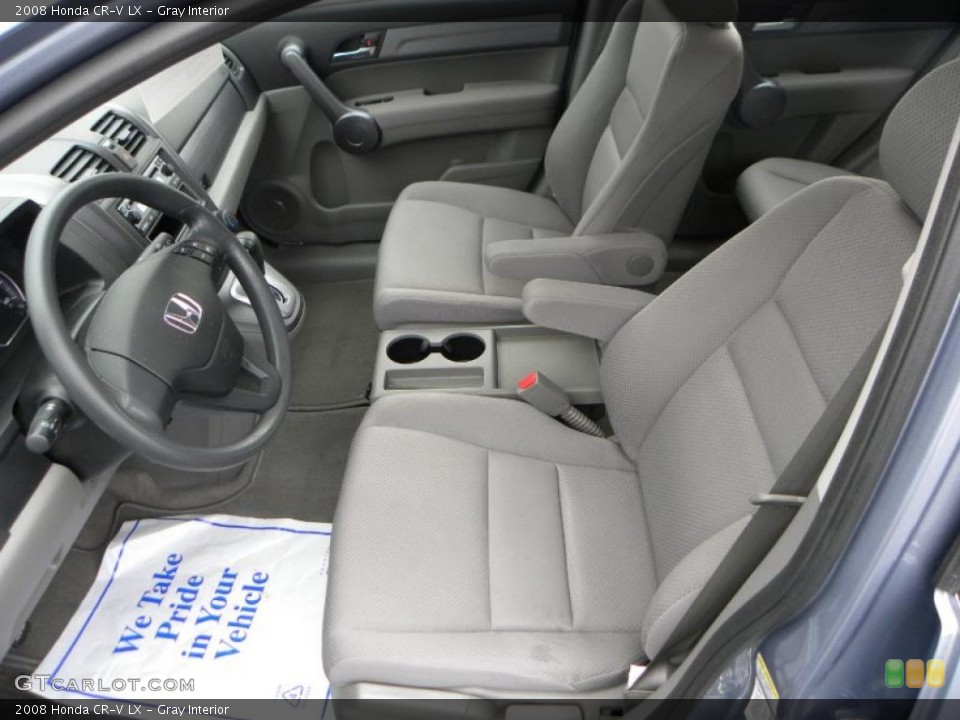Gray Interior Photo for the 2008 Honda CR-V LX #40721462