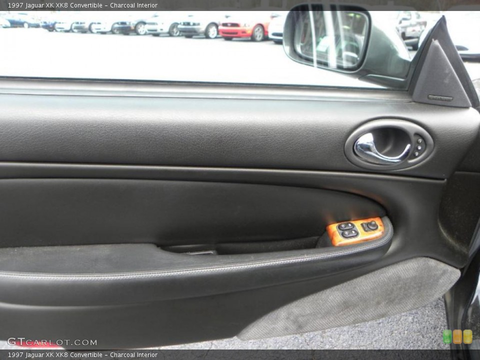 Charcoal Interior Door Panel for the 1997 Jaguar XK XK8 Convertible #40722204