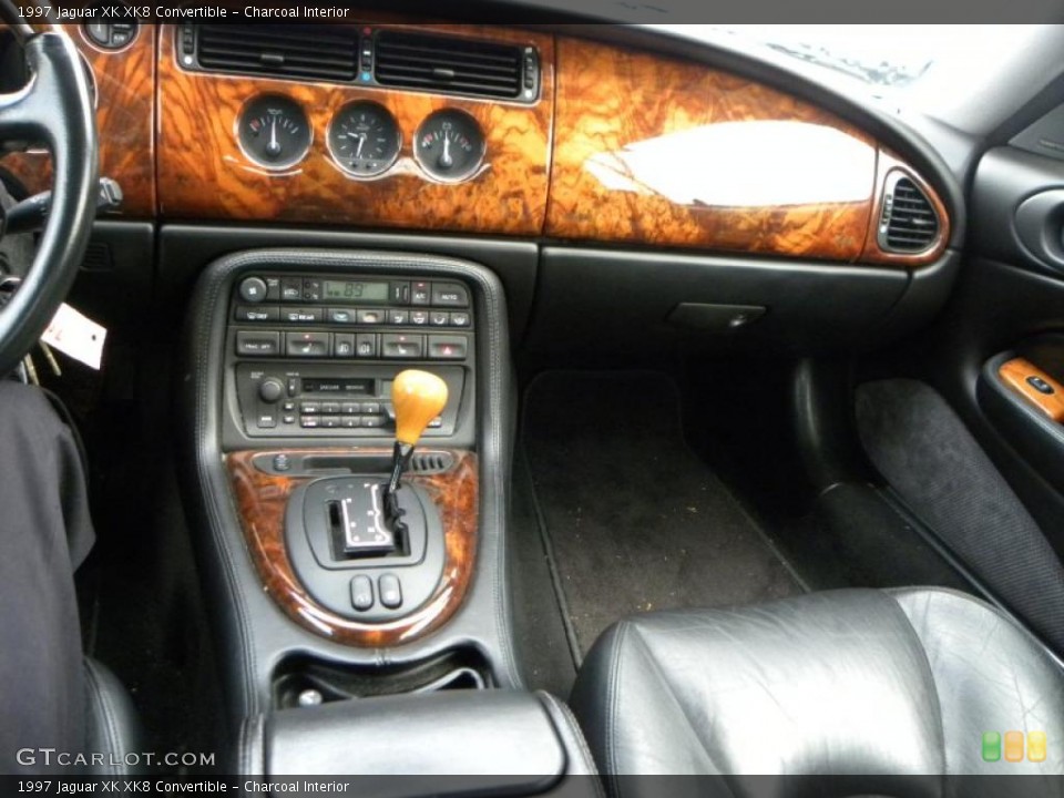 Charcoal Interior Dashboard for the 1997 Jaguar XK XK8 Convertible #40722282