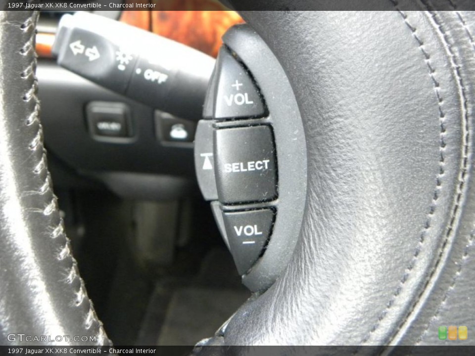 Charcoal Interior Controls for the 1997 Jaguar XK XK8 Convertible #40722298