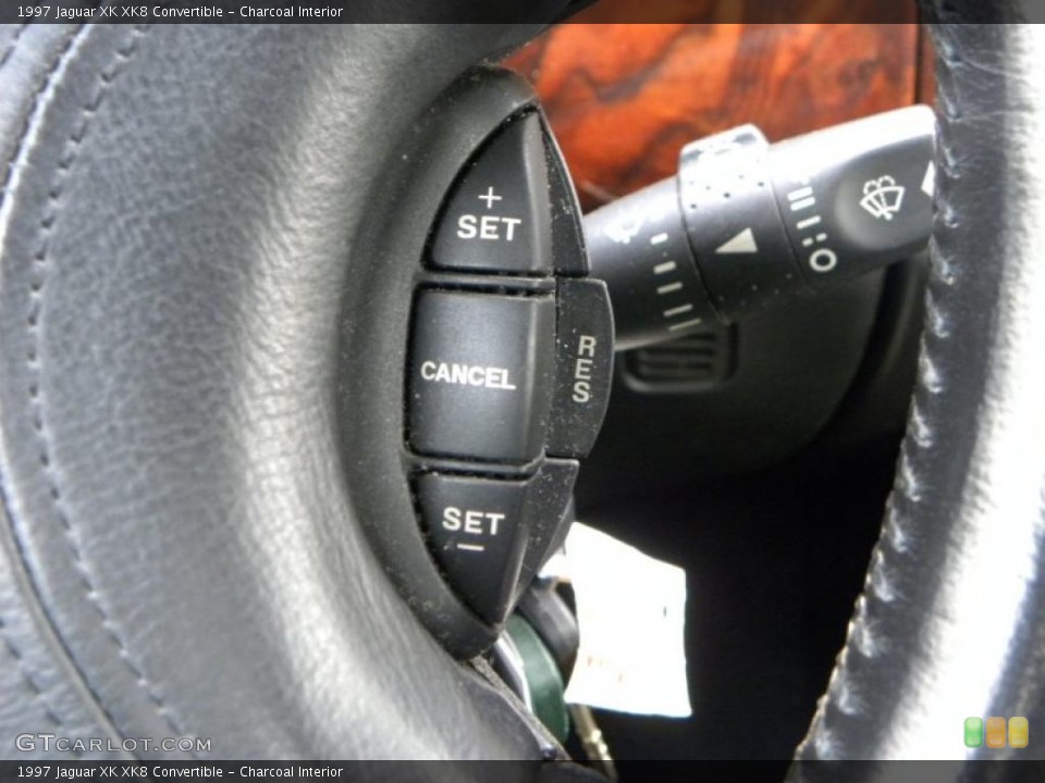 Charcoal Interior Controls for the 1997 Jaguar XK XK8 Convertible #40722314