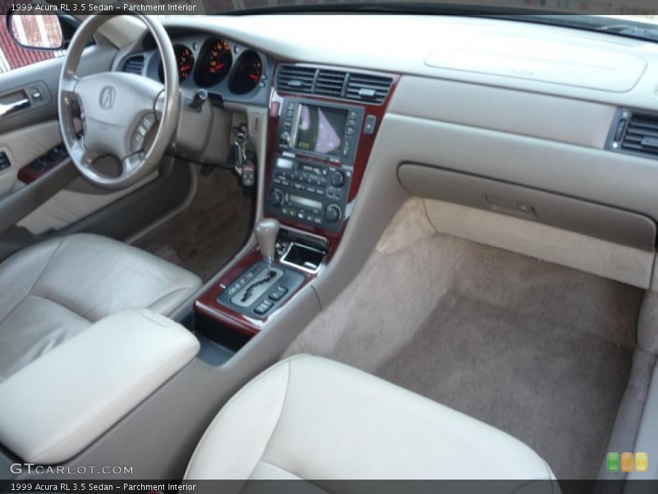 Parchment Interior Dashboard for the 1999 Acura RL 3.5 Sedan #40724590