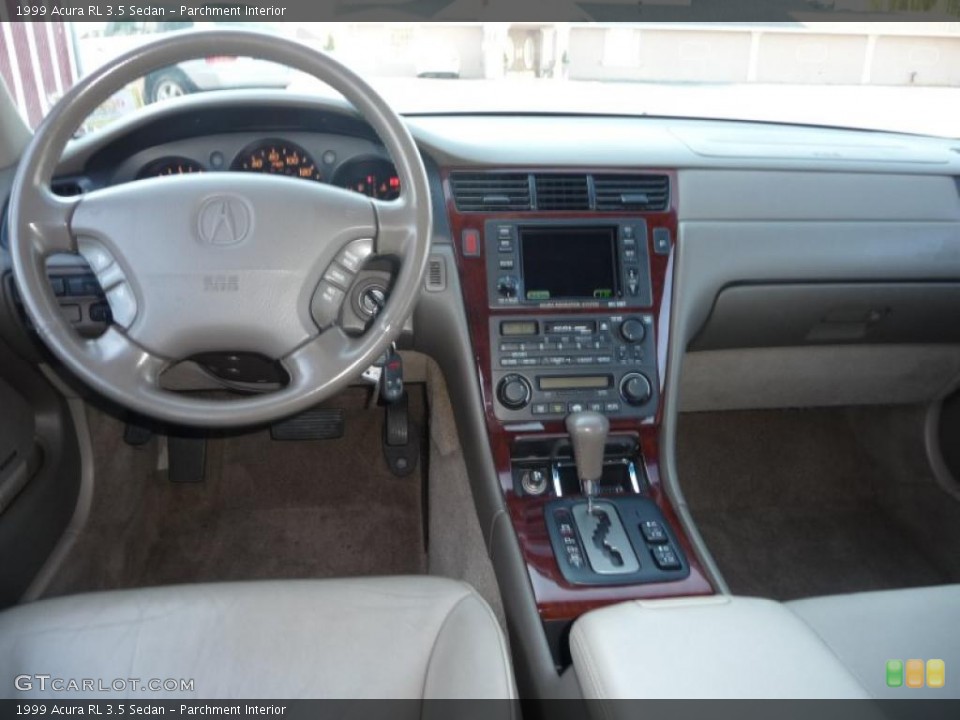 Parchment Interior Dashboard for the 1999 Acura RL 3.5 Sedan #40724642