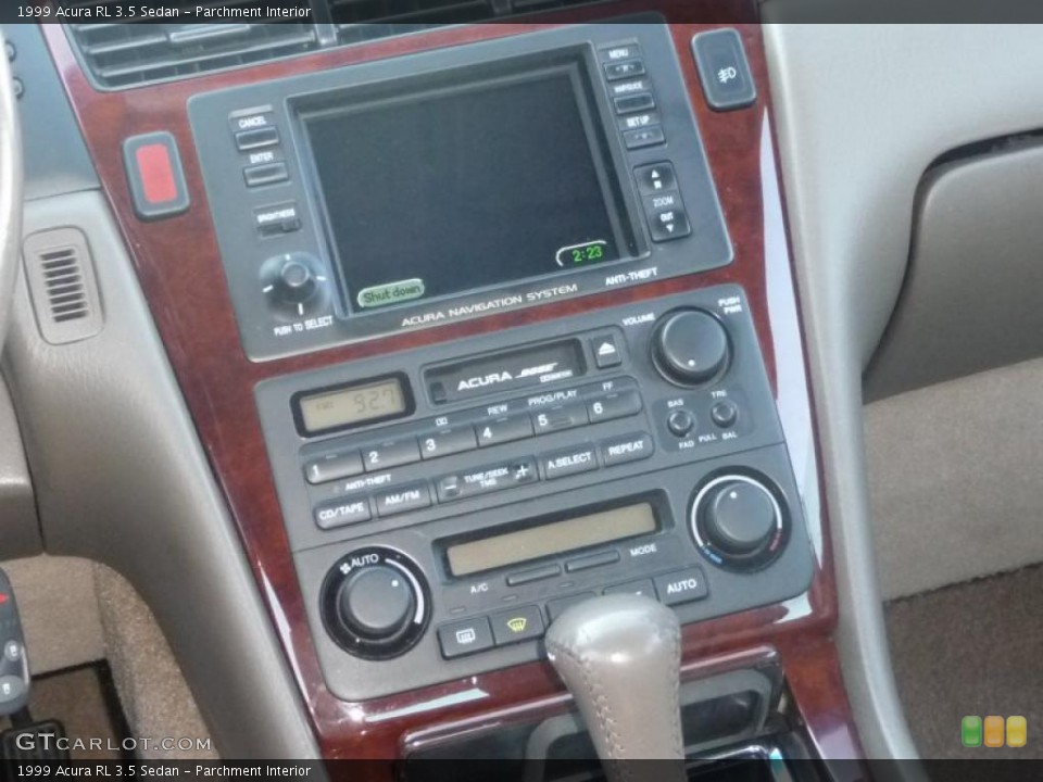 Parchment Interior Controls for the 1999 Acura RL 3.5 Sedan #40724658