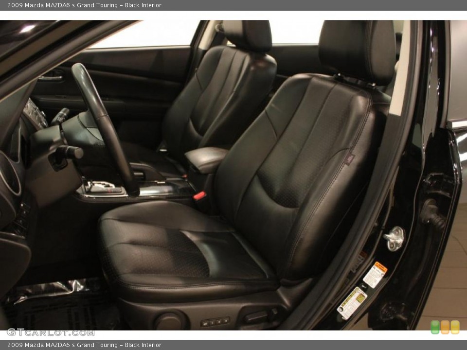 Black Interior Photo for the 2009 Mazda MAZDA6 s Grand Touring #40725334