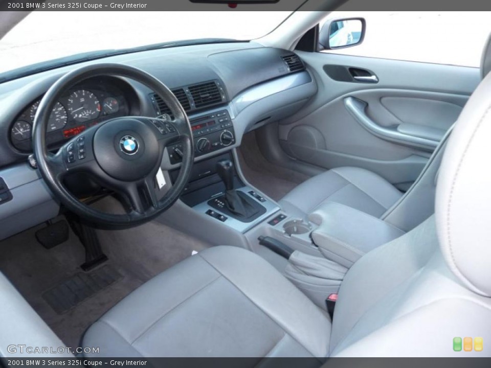 Grey Interior Prime Interior for the 2001 BMW 3 Series 325i Coupe #40726866