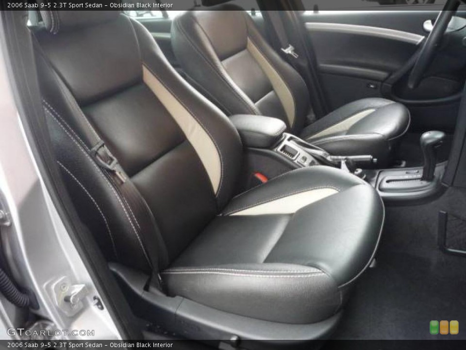 Obsidian Black Interior Photo for the 2006 Saab 9-5 2.3T Sport Sedan #4072764