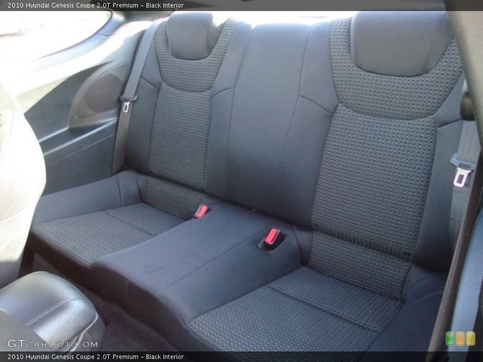 Black Interior Photo for the 2010 Hyundai Genesis Coupe 2.0T Premium #40728274