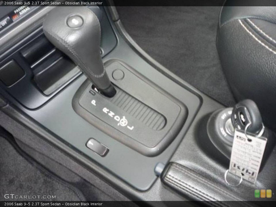 Obsidian Black Interior Transmission for the 2006 Saab 9-5 2.3T Sport Sedan #4072849
