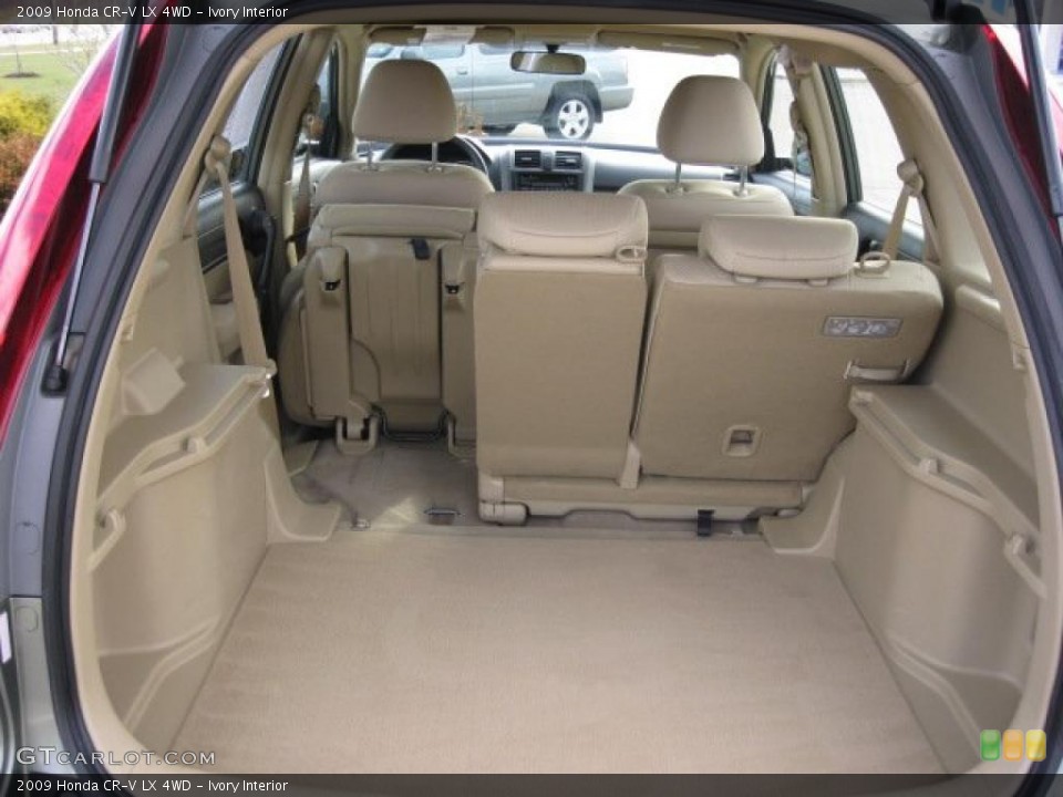 Ivory Interior Trunk for the 2009 Honda CR-V LX 4WD #40729079