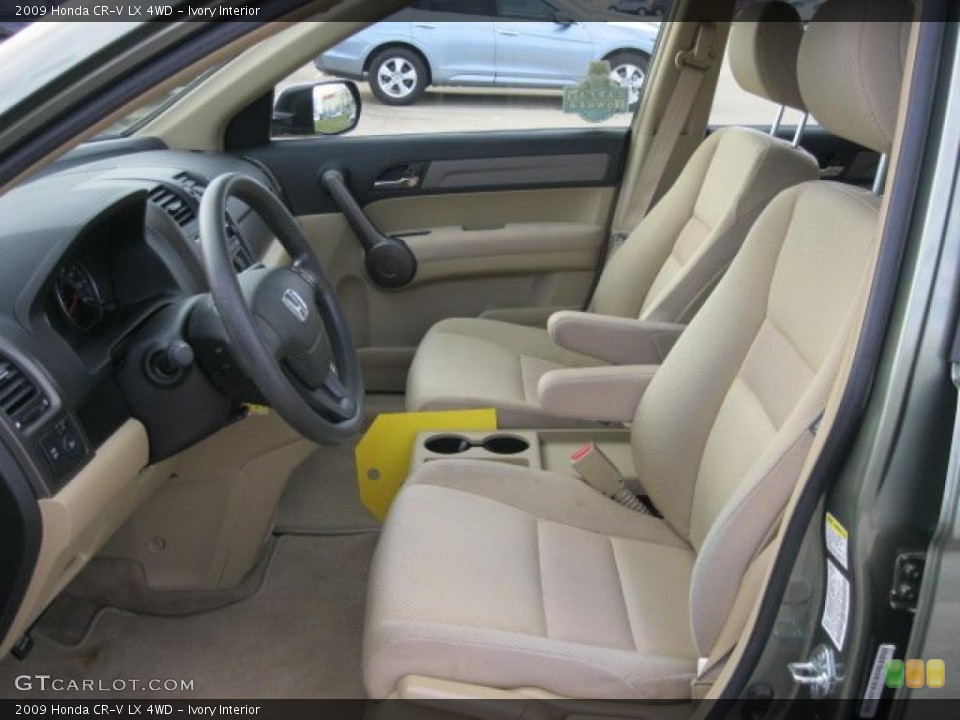 Ivory Interior Photo for the 2009 Honda CR-V LX 4WD #40729143